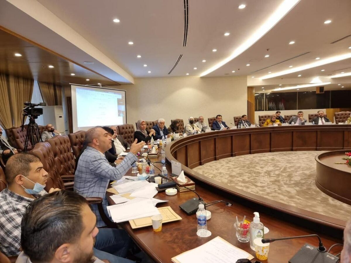 نقابة المهندسين العراقية تناقش مع لجنة العمل والشؤون الاجتماعية في البرلمان وجهة نظرها بشأن التعديل على قانون الضمان الاجتماعي والتقاعد للعمال