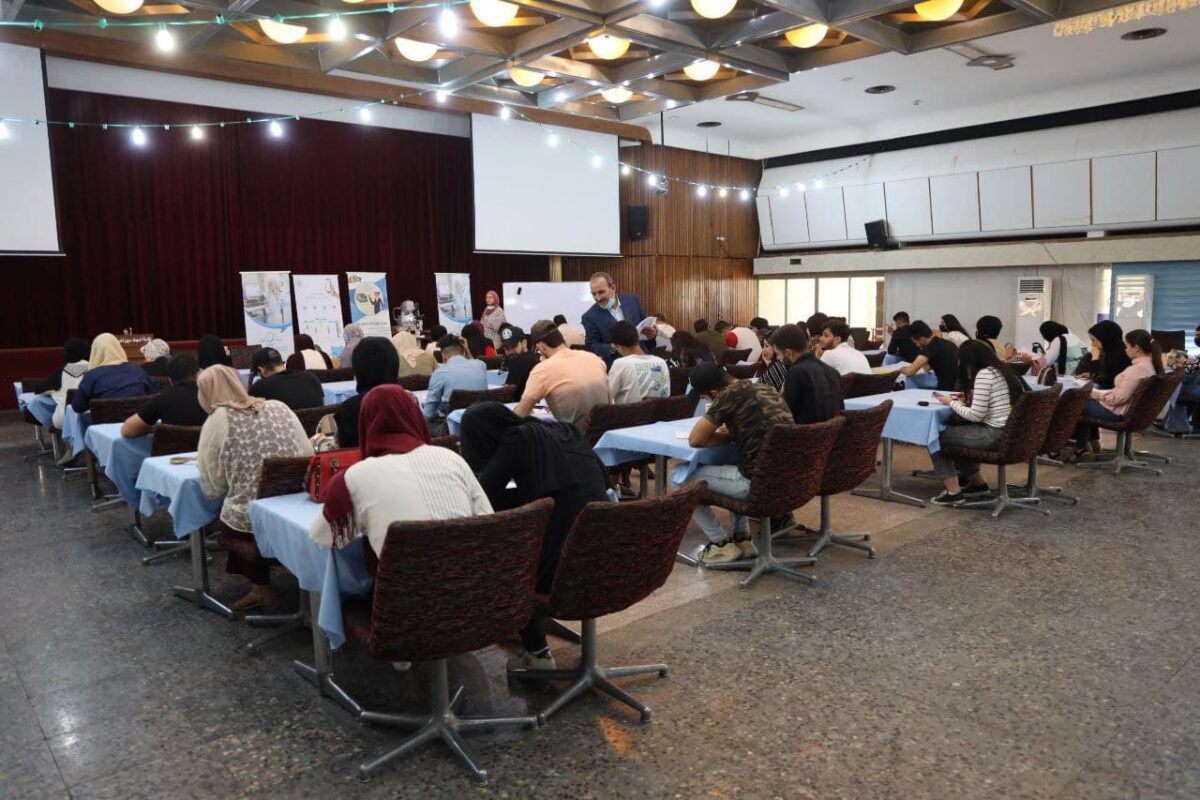 قسم العامة في نقابة المهندسين العراقية يجري الاختبار الختامي لطلبة هندسة تقنيات الاجهزة الطبية والطب الحياتي ضمن برنامج (التدريب الصيفي)