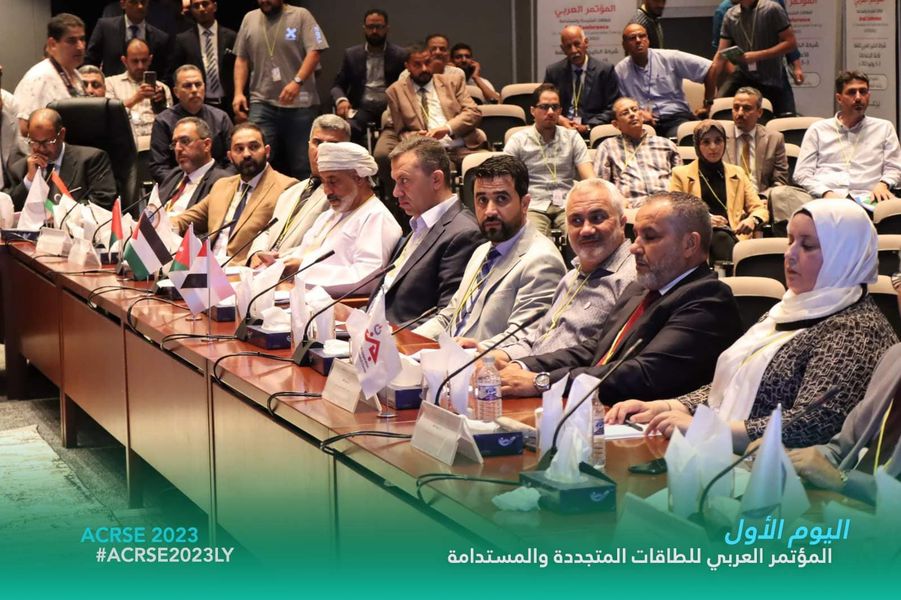 نقابة المهندسين العراقية تشارك في المؤتمر العربي الأول للطاقات المتجددة والمستدامة الذي أقيم في مدينة بنغازي بليبيا