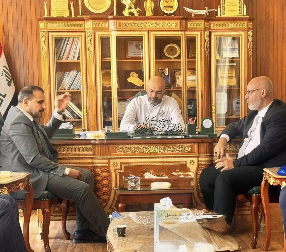 نقيب المهندسين يستقبل وفد من فرع بابل ويبحث سبل دعم مهندسيّ المحافظة