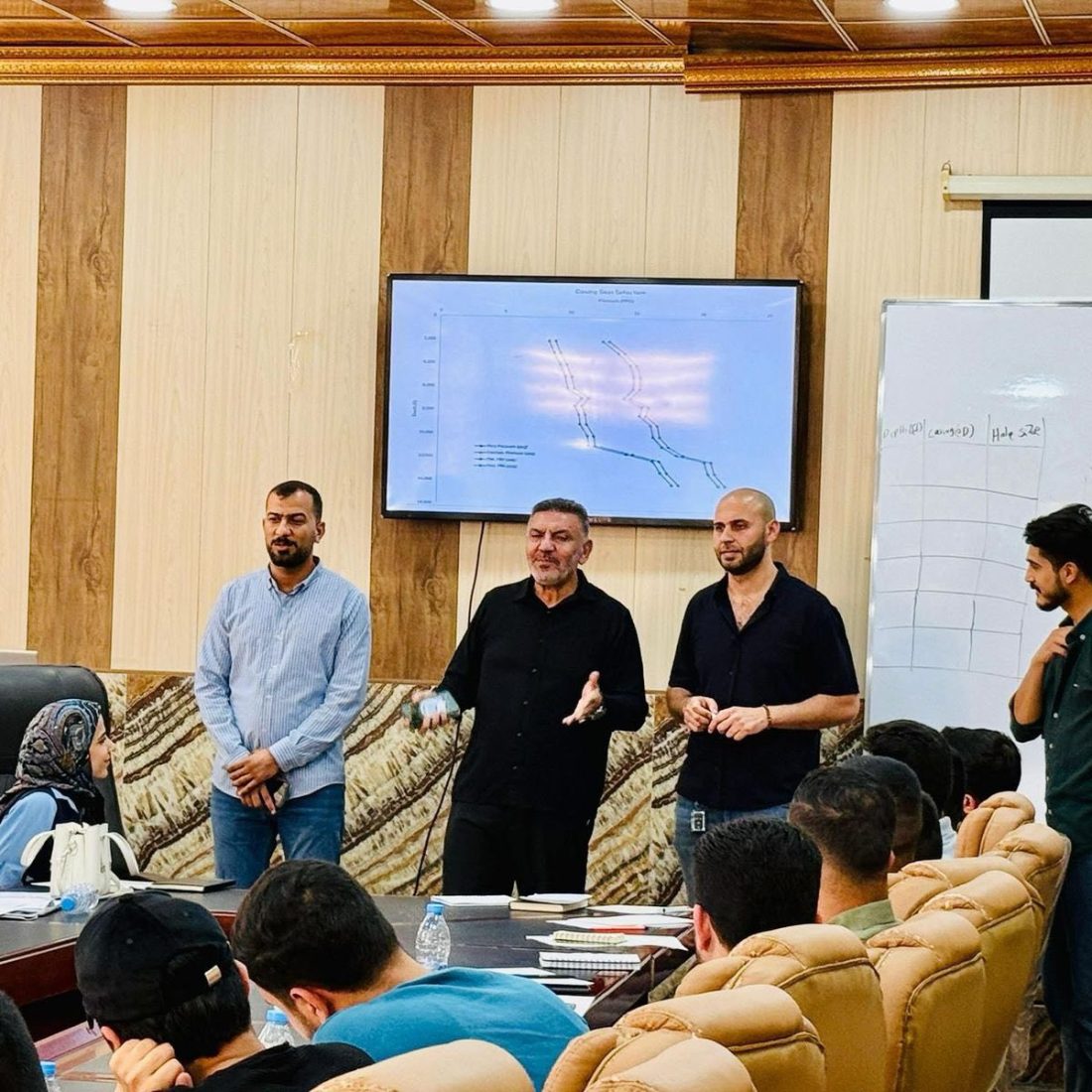 نقابة المهندسين فرع ميسان تنظم دورة تدريبية حول تخطيط الآبار النفطية