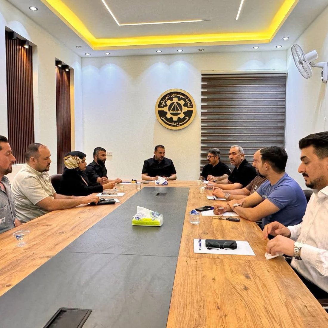 في إطار حرصها المستمر على دعم المهندسين ومتابعة المشاريع الهندسية في المحافظة