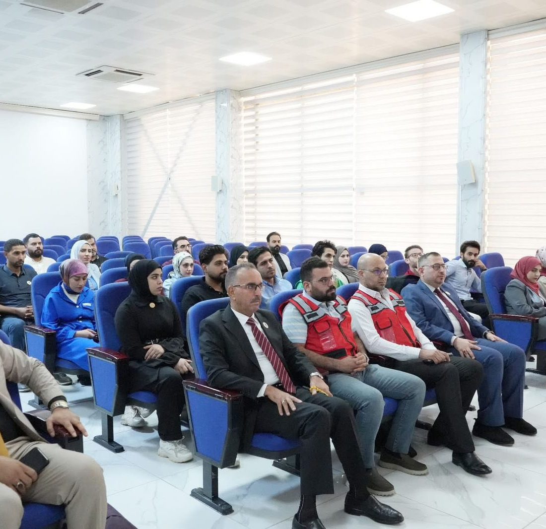 نقابة المهندسين فرع ذي قار تنظّم برنامجاً تثقيفياً عن السلامة المهنية في جامعة العين