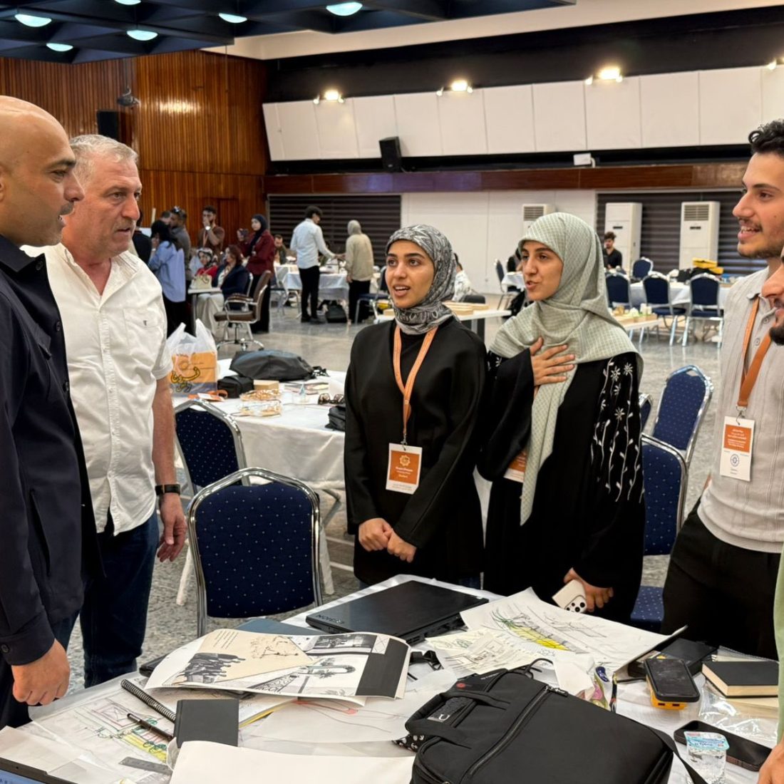 استمرار فعاليات ورشة مهرجان العمارة العربي في نقابة المهندسين العراقية