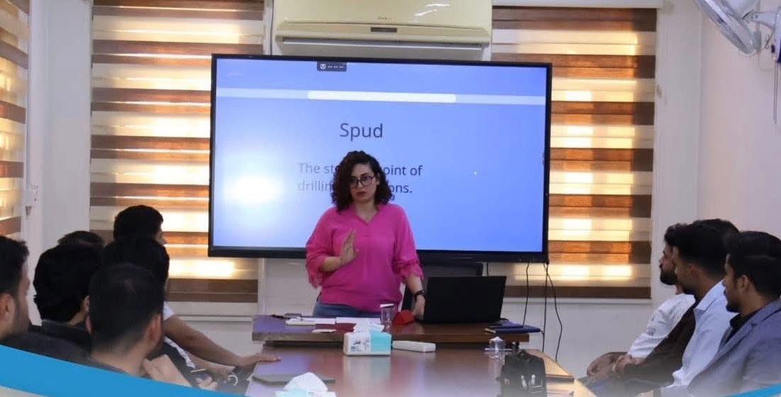 نقابة المهندسين فرع نينوى تنظم دورة تدريبية بعنوان: (مقدمة في عمليات حفر الآبار ومراقبتها)