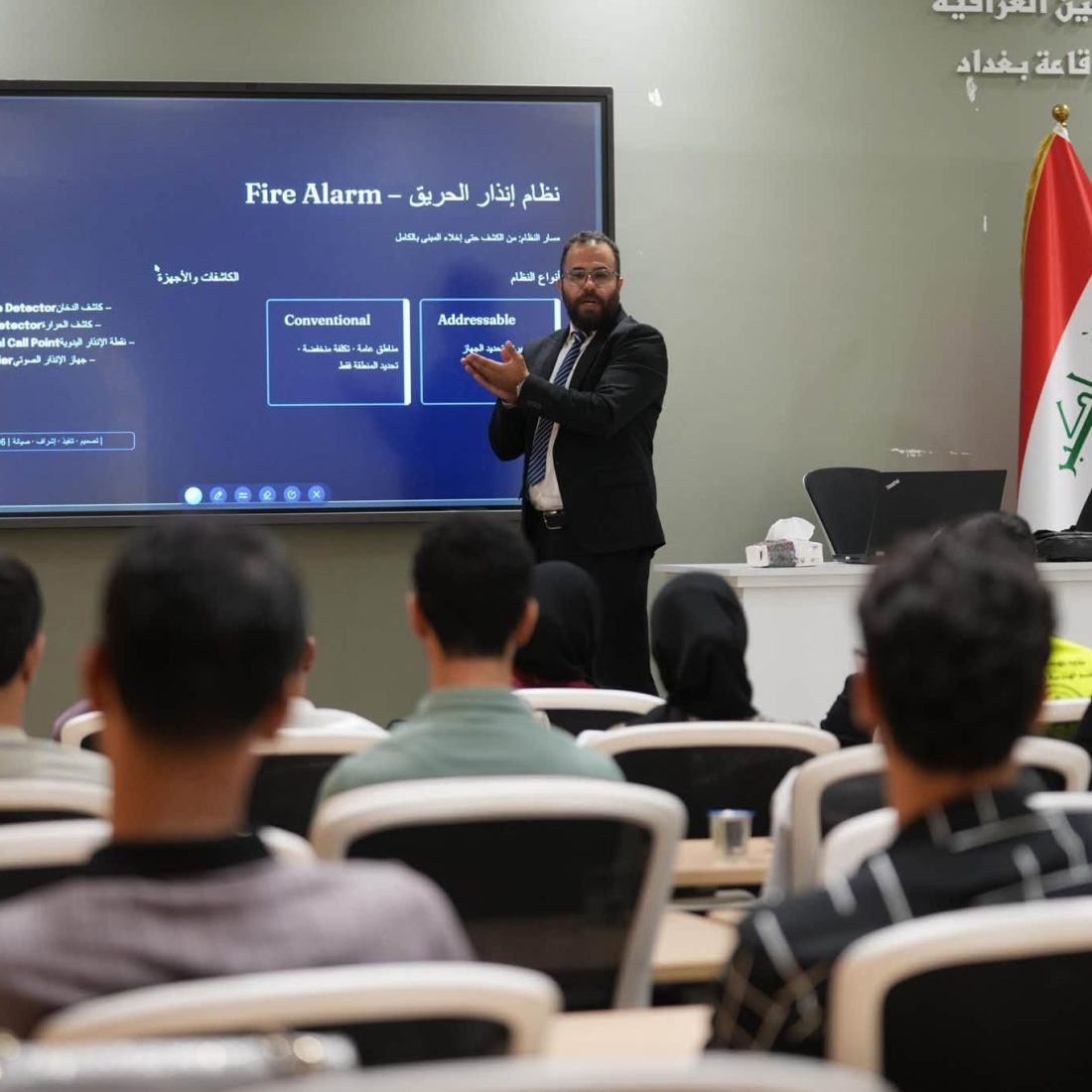 قسم الكهرباء ينظّم محاضرتين تخصصيتين ضمن برنامج التدريب الصيفي