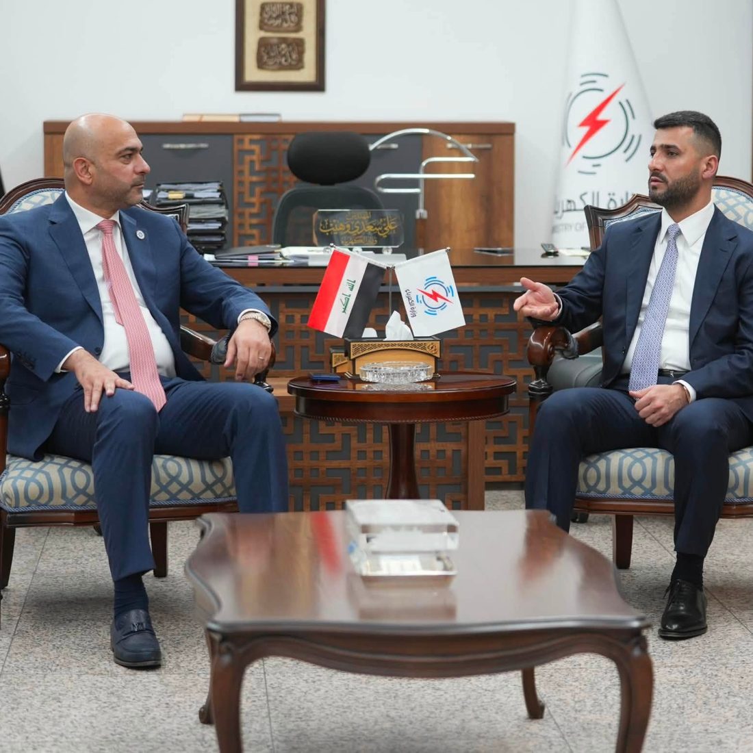 نقيب المهندسين يلتقي وزير الكهرباء ويبحث سبل تعزيز التعاون المشترك