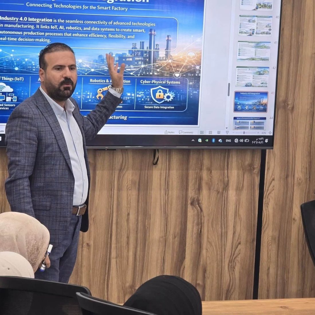 نقابة المهندسين فرع الأنبار تنظّم دورة حول المدن الذكية