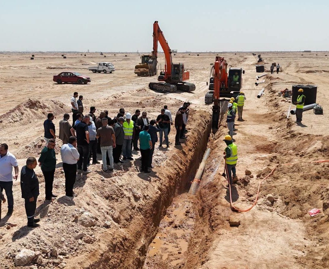 نقابة المهندسين تطلع ميدانياً برفقة المستفيدين على تقدم نسب إنجاز مشروع أراضي المهندسين في النجف الأشرف