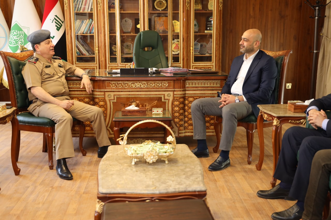نقيب المهندسين العراقيين يستقبل معاون رئيس اركان الجيش الفريق الركن علي الاعرجي