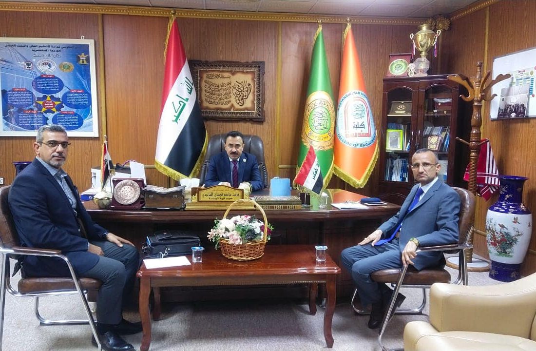 الاتفاق على توقيع مذكرة تفاهم بين نقابة المهندسين العراقية والجامعة المستنصرية