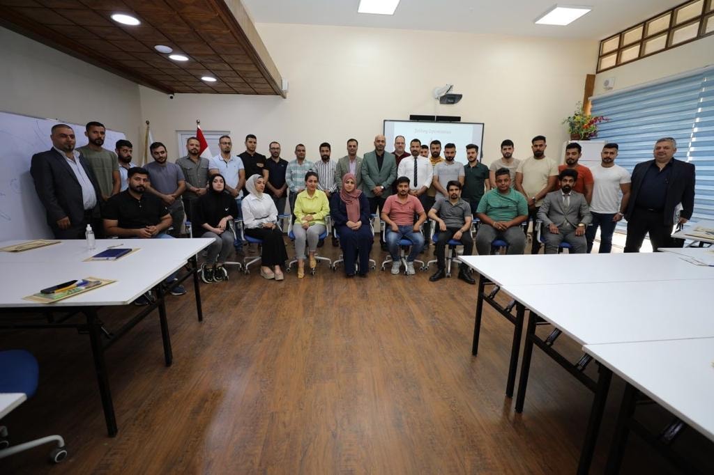 دورة تدريبية في نقابة المهندسين العراقية حول اساسيات عمليات الحفر والمعدات المستخدمة