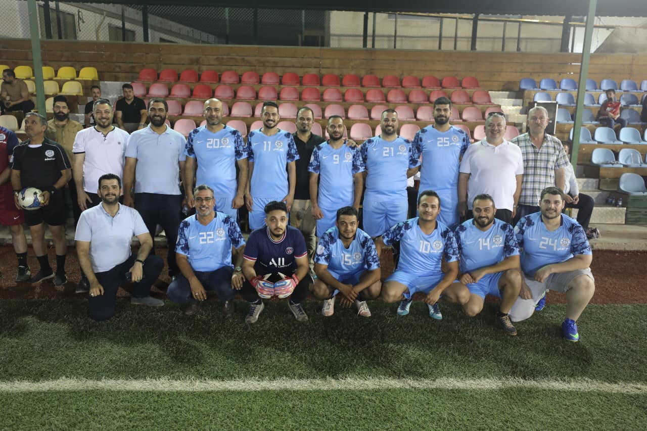 برعاية السيد نقيب المهندسين انطلاق البطولة الأولى لكرة القدم الخماسية