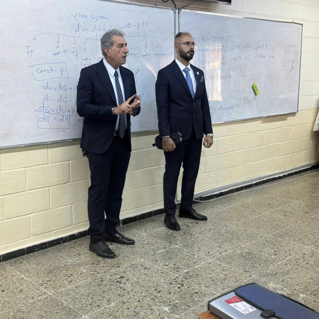 نقابة المهندسين تبحث سبل تطوير المهندس الكيمياوي في جامعة بغداد