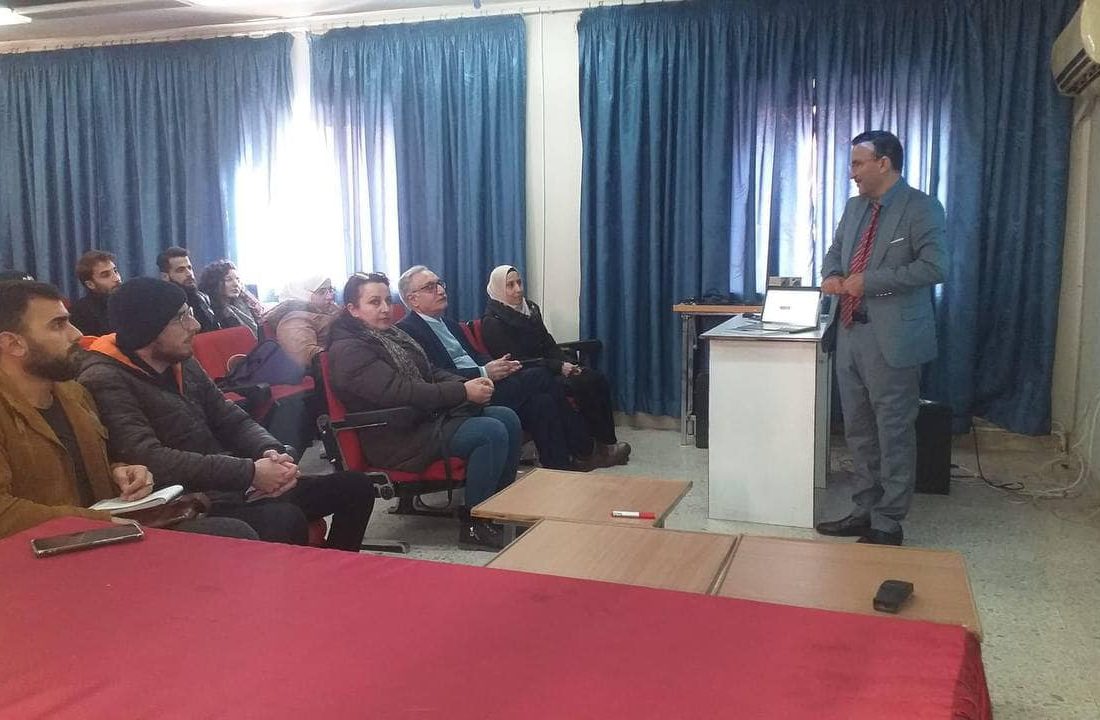 لجنة تقنية الهندسة الطبية الإتحادية تنظم محاضرة في جامعة دمشق