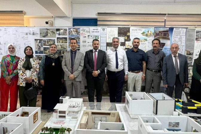 نقابة المهندسين فرع بابل تشارك في المعرض السنوي لقسم هندسة العمارة في جامعة بابل