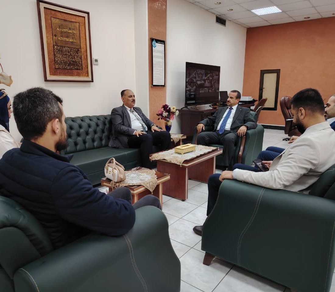 رئيس قسم الهندسة الكهربائية يبحث آفاق التعاون مع كلية هندسة المعلومات في جامعة النهرين