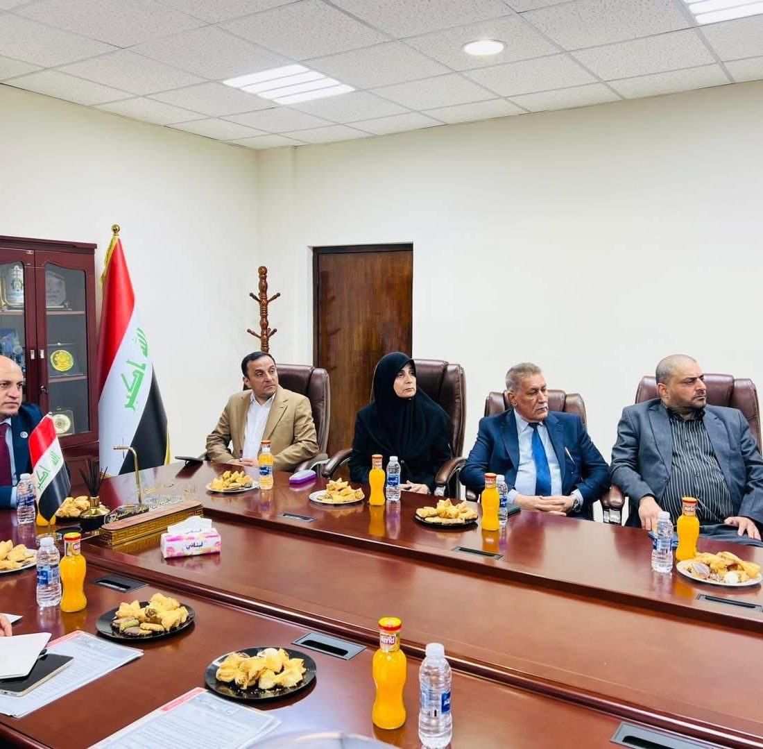 قسم الميكانيك يشارك في اجتماع المجلس الاستشاري الصناعي في الجامعة التكنولوجية