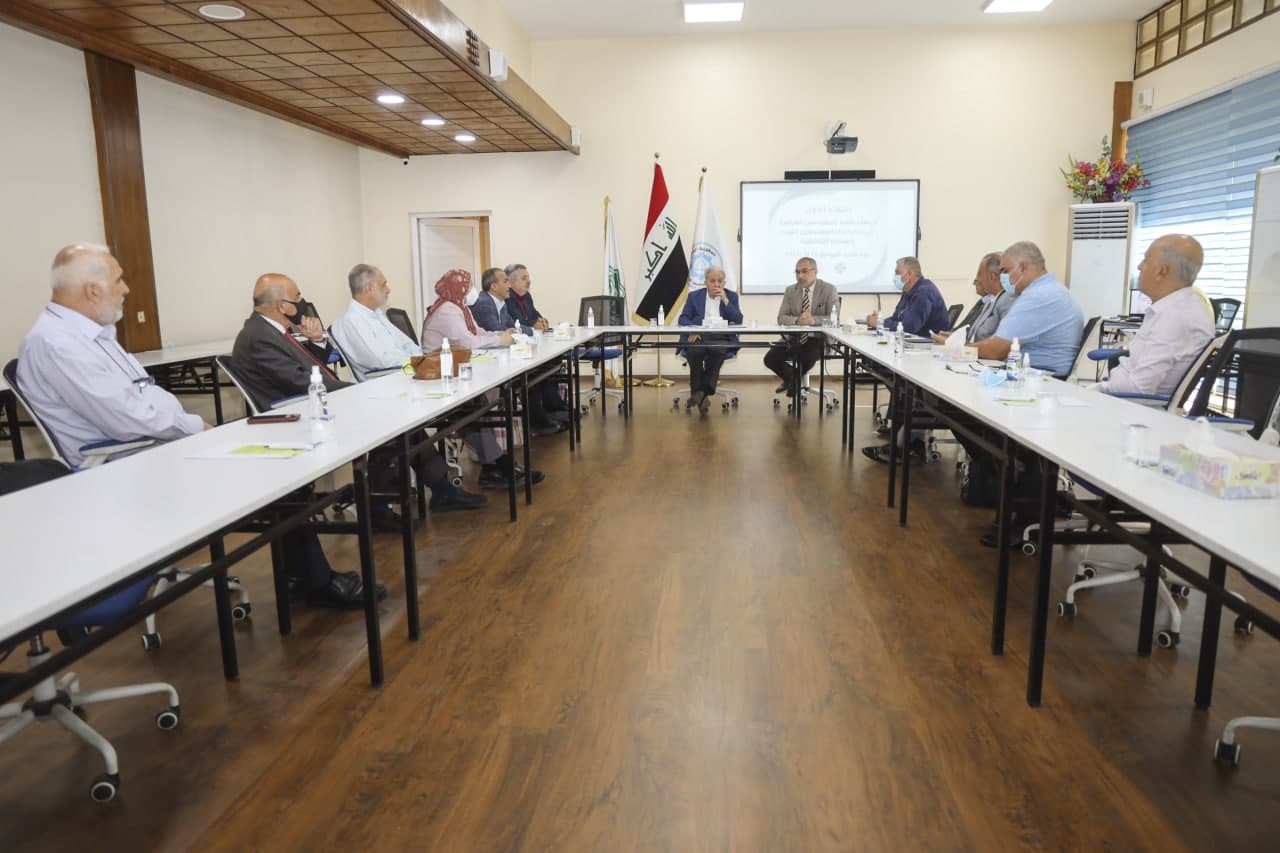 نقابة المهندسين العراقية تعقد إجتماعاً لأعضائها في لجان إتحاد المهندسين العرب وهيئاته التخصصية